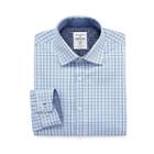 Society Of Threads Long Sleeve Woven Checked Dress Shirt