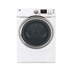Ge 7.5 Cu. Ft. Capacity Front-load Dryer With Steam - Gfds170ghww