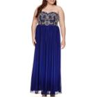 My Michelle Sleeveless Embellished Evening Gown-juniors Plus