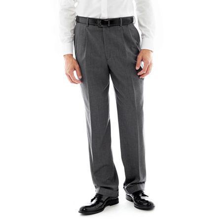 Stafford Executive Super 100 Pleated Suit Pants - Classic