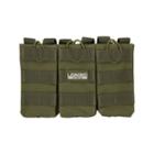 Barska Cx-200 Triple Magazine Pouch,9.5 X1x8.5in, Od Green Bi12276
