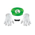 Super Mario Bros. - Luigi Hat Gloves And Mustachekit - One-size
