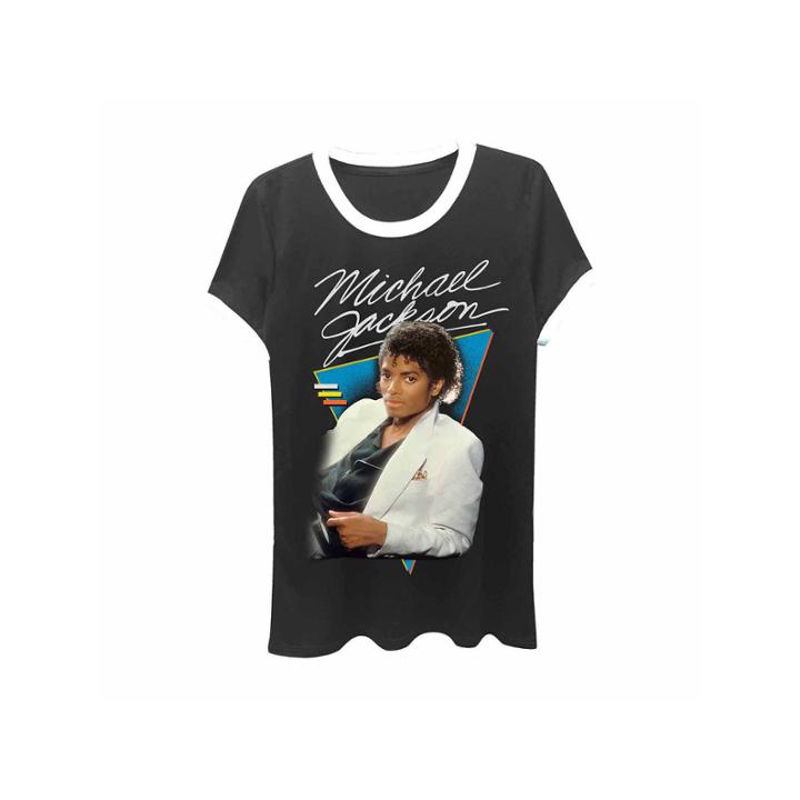 Michael Jackson Graphic T-shirt- Juniors