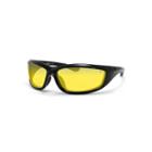 Bobster Charger Sunglass Z87+-blk Frame-anti-fog Yellow Lens