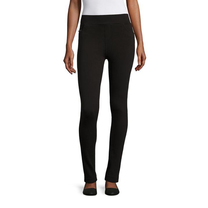 I Jeans By Buffalo Solid Ponte Leggings