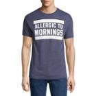 Allergic To Mornings Graphic Tee