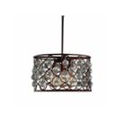 Warehouse Of Tiffany Hattie 3-light Rusty Steel 16-inch Edison Chandelier