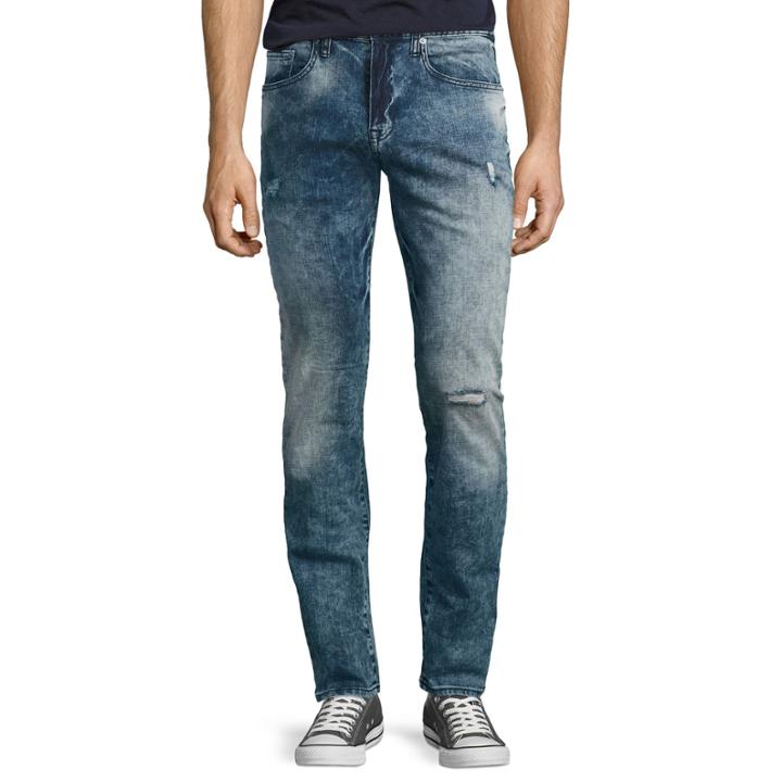 Arizona Skinny Acid Wash Denim
