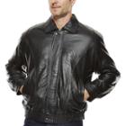 Pig Leather Bomber Jacket