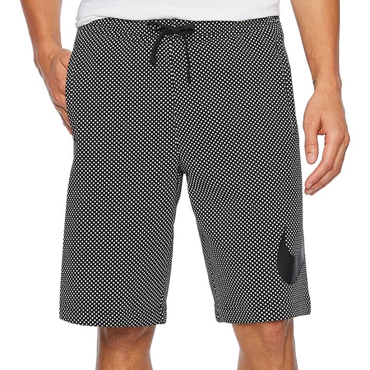 Nike Printed Fleece Workout Shorts