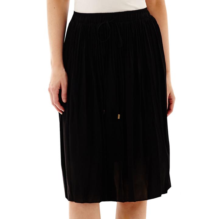 Liz Claiborne Crinkle Midi Skirt