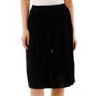 Liz Claiborne Crinkle Midi Skirt