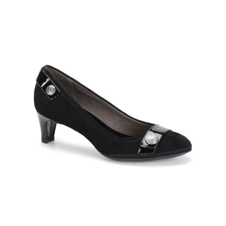 Eurosoft&trade; Tahlia Leather Pumps