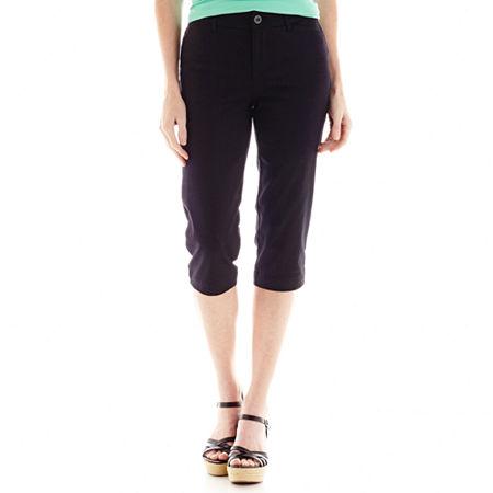 St. John's Bay Secretly Slender Cropped Pants - Tall
