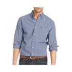 Izod Long-sleeve Essential End On End Woven Cotton Poplin Shirt