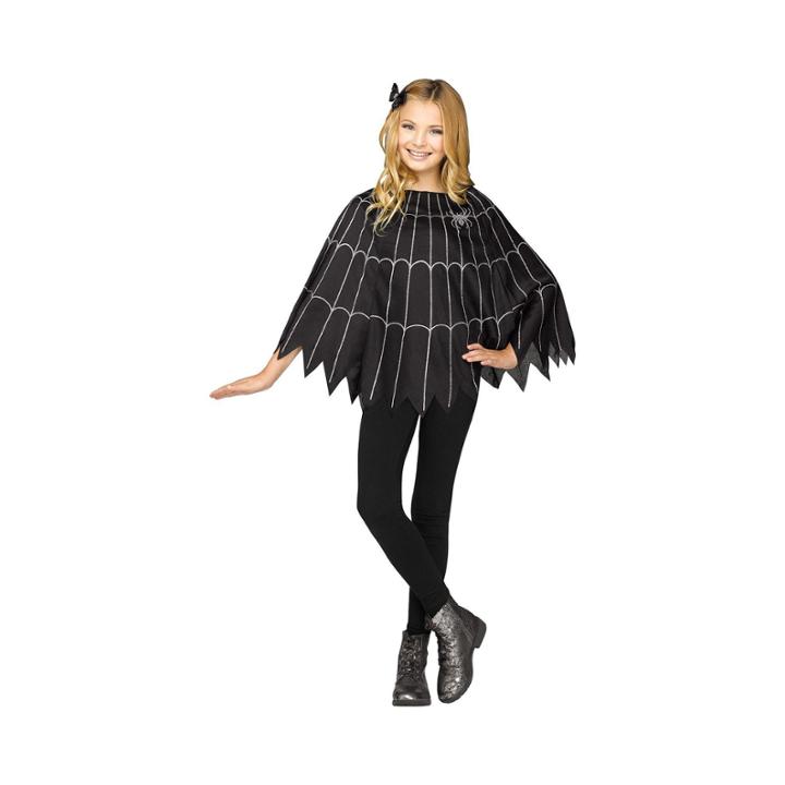 Spiderweb Child Poncho