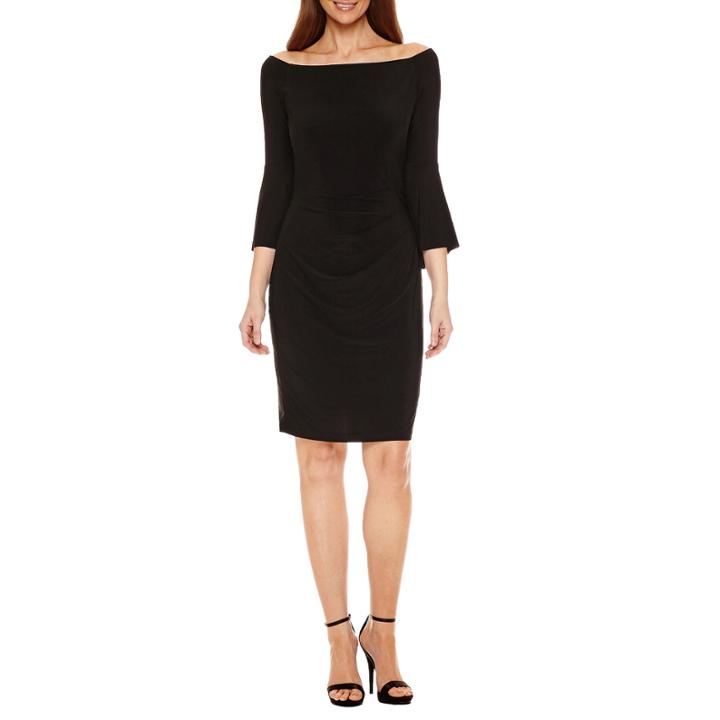 Jackie Jon Off The Shoulder Sheath Dress