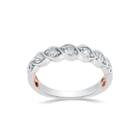 Hallmark Bridal Womens 1/2 Ct. T.w. White Diamond 10k Gold Band