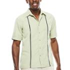 The Havanera Co. Short-sleeve Pickstich Insert Shirt