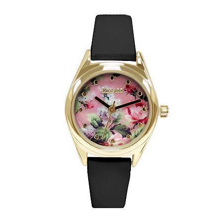 Decree Womens Floral Print Dial Watch