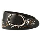 Mixit&trade; Floral Perforated Leather Belt