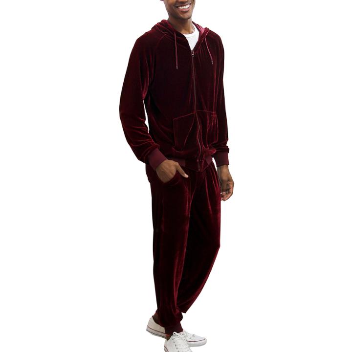 Steve Harvey Velour Warm Up Set