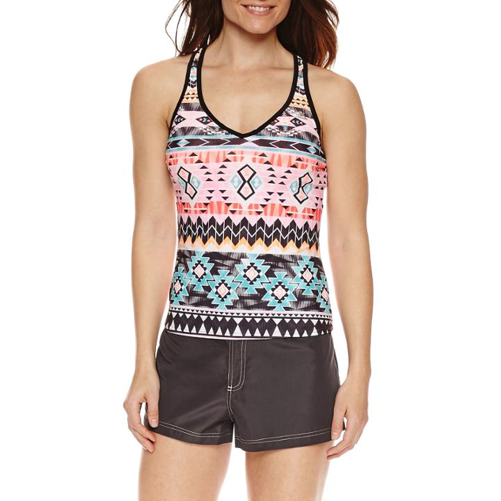 Zeroxposur Geometric Tankini