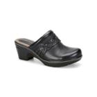 Eurosoft&trade; Britta Embellished Leather Clogs