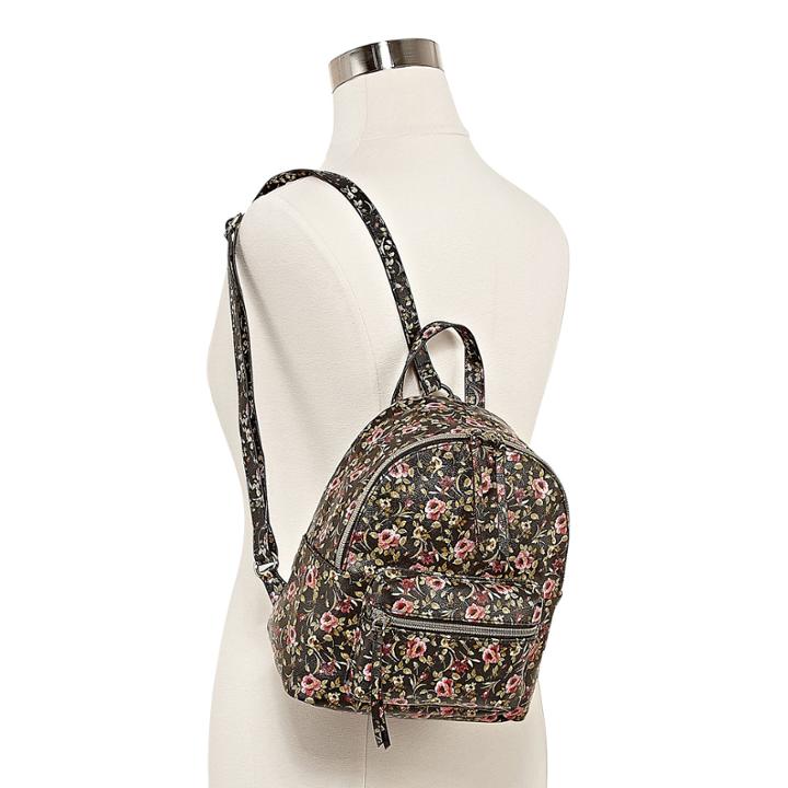 T-shirt & Jeans Floral Mini Backpack