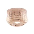 18k Rose Gold-plated Square Ring