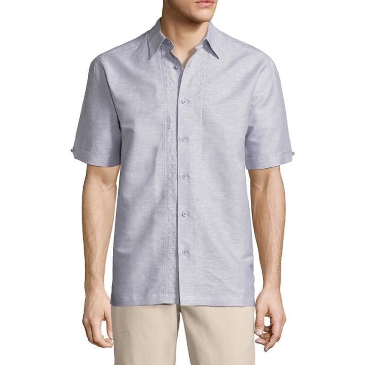 Havanera Short Sleeve Button-front Shirt