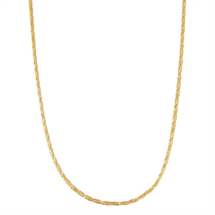 14k Gold Over Silver 24 Inch Chain Necklace