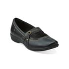 Clarks Hayden Maize Leather Mary Janes