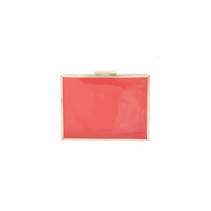 Fashion To Figure Cape Coral Patent Clutch
