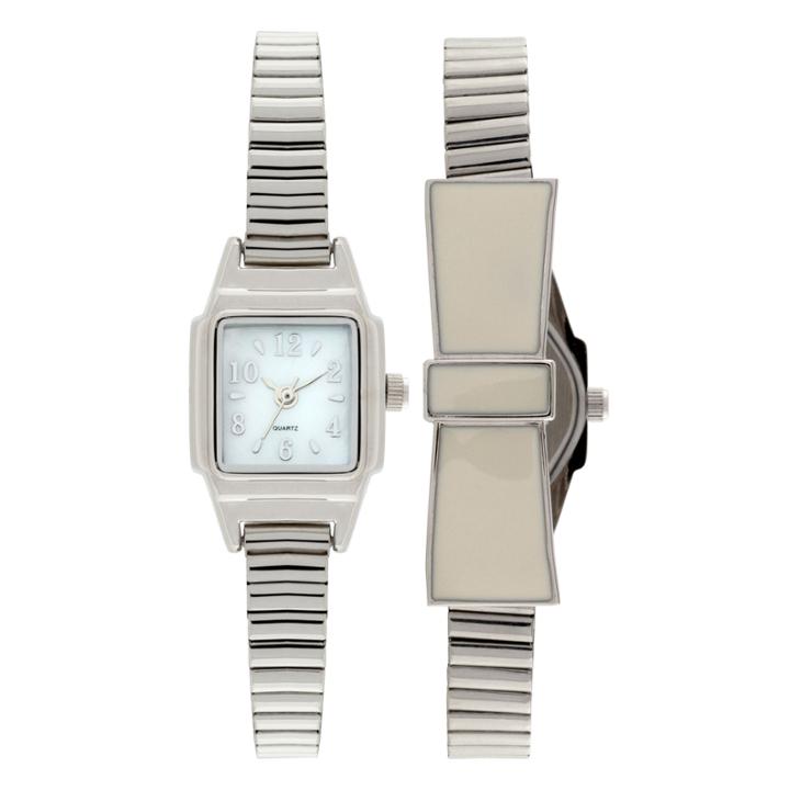 Womens Silver Tone Expansion Watch-jcp1435
