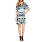 Alyx Cold Shoulder Shift Dress