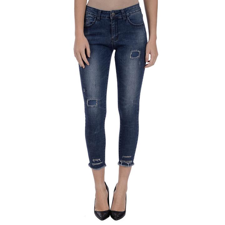 Lola Jeans Tulip Mid-rise Crop