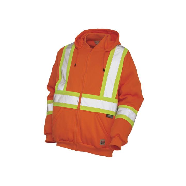 Work King High Visibility Hoodie Jacket
