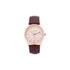 Geneva Platinum Womens Red Strap Watch-15031