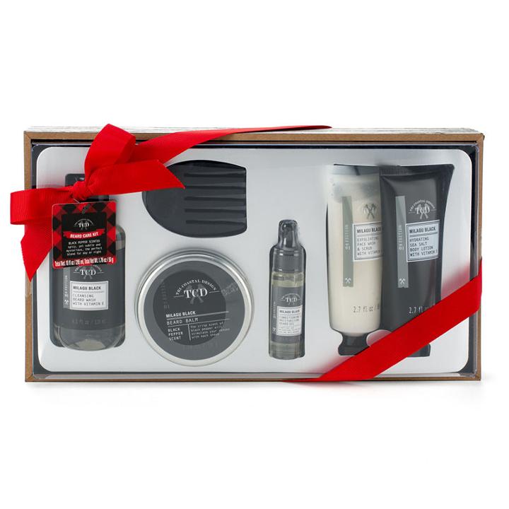 Tri-coastal Design 6 Piece Beard Care Kit