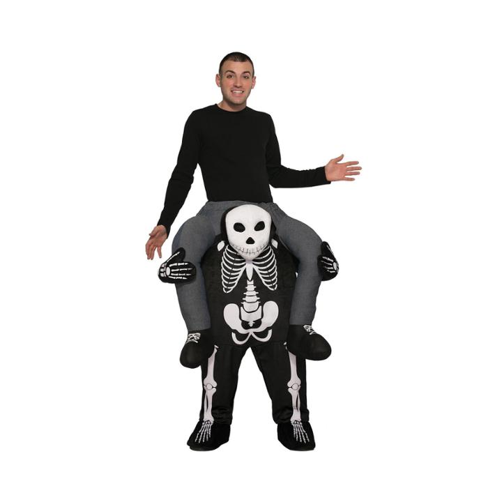 Ride A Skeleton Adult Costume - One Size Fits Most
