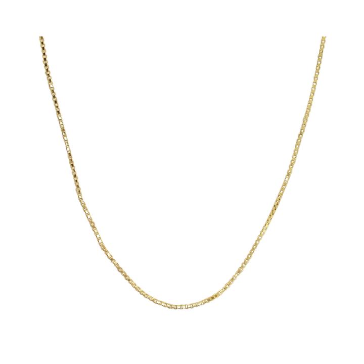 14k Yellow Gold 24 Hollow Box Chain
