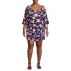 Bold Elements Short Sleeve Romper - Plus