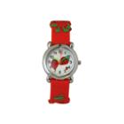 Olivia Pratt Strawberry Unisex Red Strap Watch-8083