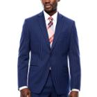 Collection By Michael Strahan Classic Fit Stripe Suit Jacket