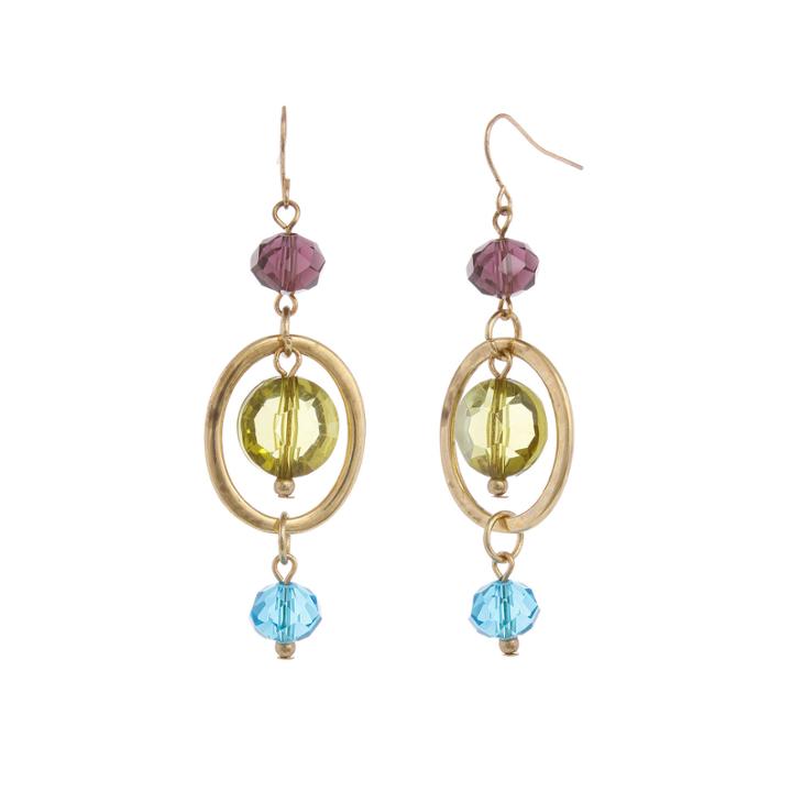Mixit September Color Newness Drop Earrings