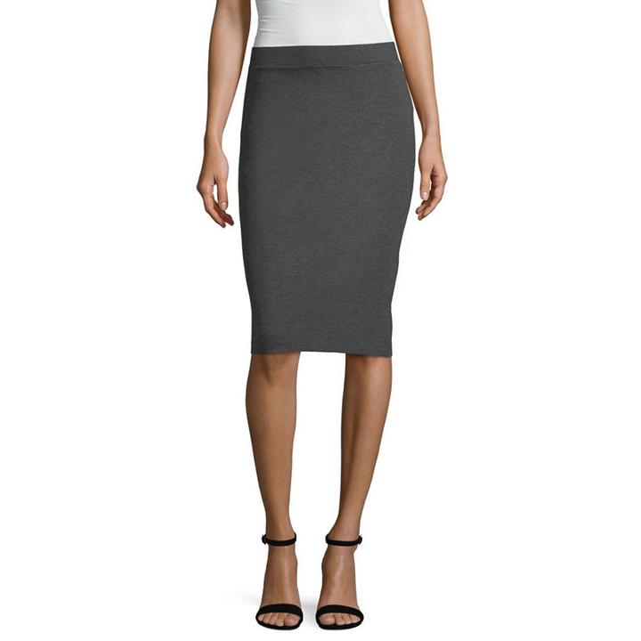 Liz Claiborne Studio Ponte Skirt - Tall