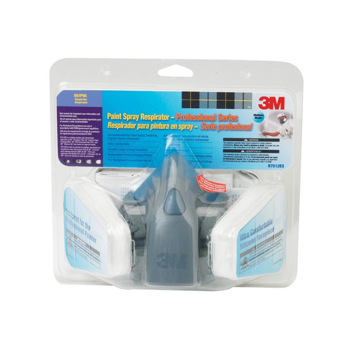 3m 7512pa1-a Professional Series Respirator Assembly With Case