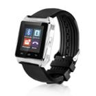 Q7 Limited Time Special! Black/silver Smartwatch-wm3326s-003