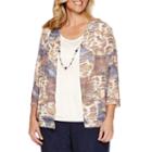 Alfred Dunner Layered Top
